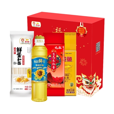 2024金龙鱼福运锦鲤礼包1508g 719176