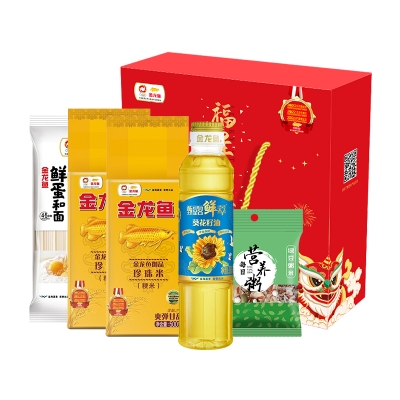 金龙鱼吉祥云采礼盒1658g  669785