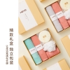 HOYO沐浴5件套（毛巾2条+方巾1条+浴花1个+海绵1块）7734