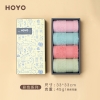 HOYO臻品长绒棉方巾四件套7152（方巾4条）