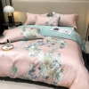 雅鹿-60支贡缎长绒棉印花四件套YLZZLY26（花色：恬淡雅致）