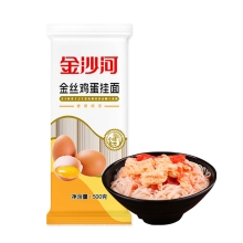金沙河 金丝鸡蛋挂面500g/袋（X）202212130012