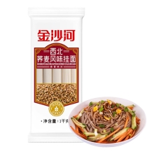 金沙河西北风味荞麦挂面1000g/袋（特渠专供）（X）202212130004