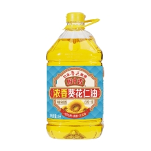 鲁花厨中香浓香葵花仁油4L