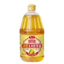 鲁花厨中香浓香玉米胚芽油1.8L