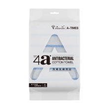 金号A-TIMES系列梦幻4A抗菌毛巾 单条毛巾袋装AT-007