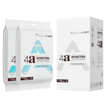 金号A-TIMES系列梦幻4A抗菌毛巾-3 双条毛巾盒装AT007-3