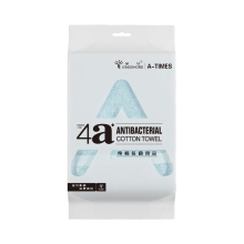 金号A-TIMES系列瑞柏4A抗菌毛巾 单条毛巾袋装AT-008