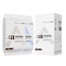 金号A-TIMES系列波菲特4A抗菌毛巾-3 双条毛巾盒装AT004-3（盒装随机发）