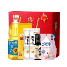 2025金龙鱼&丸庄&ING'S福星高照春节团圆礼盒2690g  889365