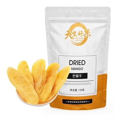 天生好果芒果干120g*3袋