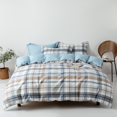 無印优品全棉斜纹四件套-爱诺格 MUJI-TJ24-10