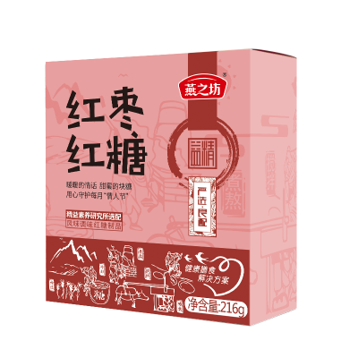 燕之坊  红枣红糖块216g