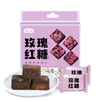 燕之坊  玫瑰红糖块216g