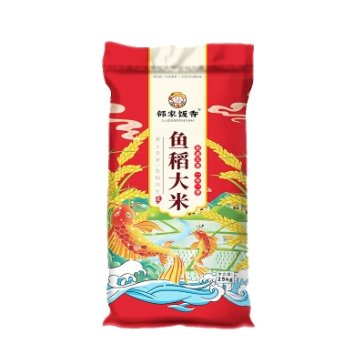 邻家饭香 东北大米 鱼稻大米 25kg/袋 非真空包装 ZCHA257