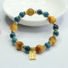 馬传玉 黄金虎晴石手串糖心玛瑙手链（虎晴石10mm,玛瑙8mm）MCY089