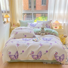 雅鹿甄品全棉四件套（花色：谍影悠然）YLT2206