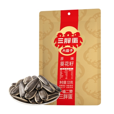 【三胖蛋】原味瓜子120克