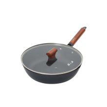 张小泉家味精铁煎炒锅C32880100 30cm