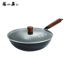 张小泉不易粘精铁锅C32380100 30cm
