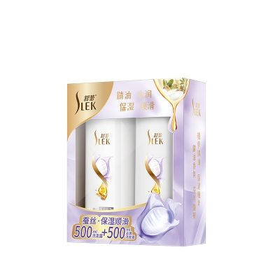 舒蕾蚕丝保湿顺滑洗发礼盒 (500ml+500ml)