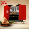 红船时代之帆粽子礼盒600g 6只粽子+茶具一套