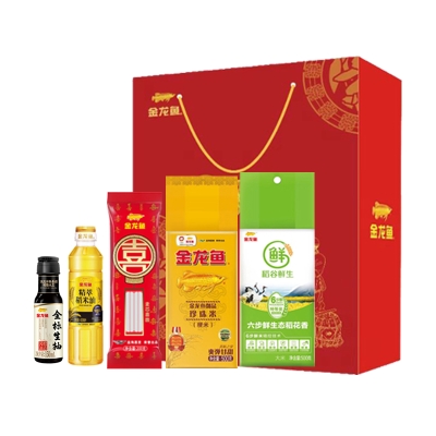 金龙鱼粮油礼盒金龙鱼伴手礼58型1750g tbjly25-4