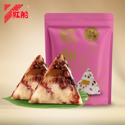 红船蜜枣红豆粽200g