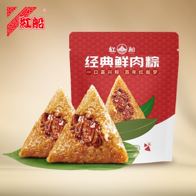 红船经典鲜肉粽300g