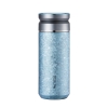 德世朗 钛享保温杯 皓月银 海棠粉 星空蓝400mL DTXB-400