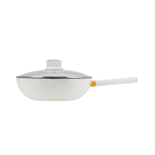 德世朗（DESLON） 银月麦饭石不粘锅两件套30cm炒锅 20cm汤锅 DFS-TZ952A