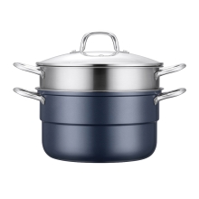 德世朗致尚不锈钢两层多用蒸锅28cm  DFS-Z870C