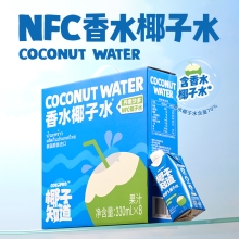 椰子知道100%NFC椰子水330mL*8/盒