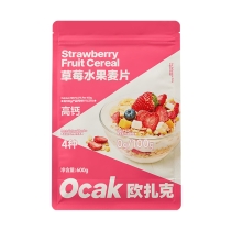 欧扎克草莓水果麦片-高配款600g