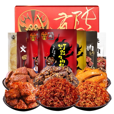 张飞牛劲十足733g礼盒