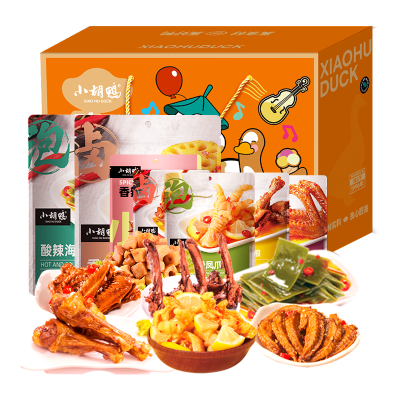小胡鸭休闲礼盒-啃定吖1317g
