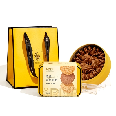 ADOL 薄脆曲奇288g+珍妮巧克力味180g