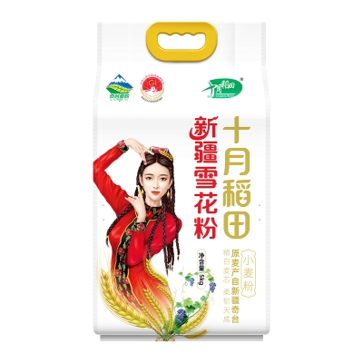 十月稻田新疆雪花粉5kg