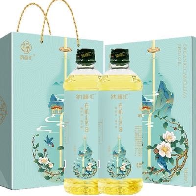 纳福汇山茶油福禄礼盒1000ml*2