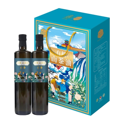 伊莎贝拉绿水青山 有机-山茶油500ml*2