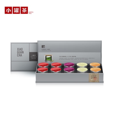 小罐茶园 小罐茶 银罐系列&middot;组合茶10罐装（特渠）40g