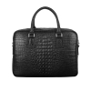 PLOVER香港啄木鸟鳄鱼纹大容量头层牛皮公文包 GDGWB023-5A