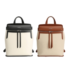 PLOVER香港啄木鸟女款Noir Grace「诺格蕾丝」方顶学院双肩背包GDXXB080