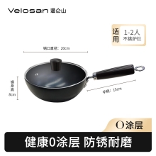 Velosan温仑山小王子铁锅 20cm VE072