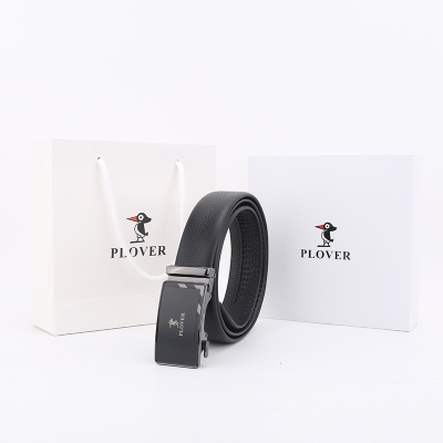 PLOVER香港啄木鸟真皮腰带头层牛皮皮带GD07AK79-DA-B1