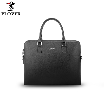 PLOVER香港啄木鸟商务手提包大容量真皮公文包 GDGWB047-5A