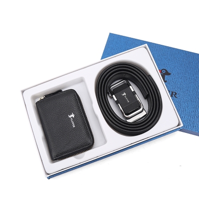 PLOVER香港啄木鸟卡包皮带礼盒 GD820044-2A