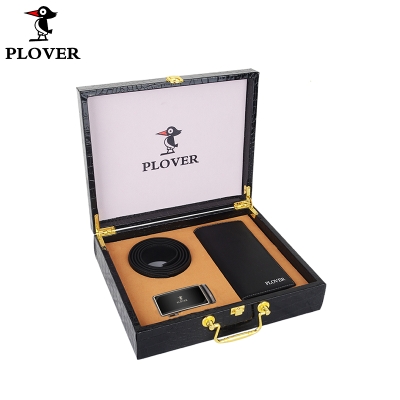 PLOVER香港啄木鸟高端长款钱夹两件套礼盒 GD820053-2GA