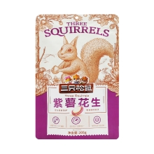 三只松鼠紫薯花生205g