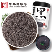 【方家铺子】黑芝麻核桃粉500g/罐装